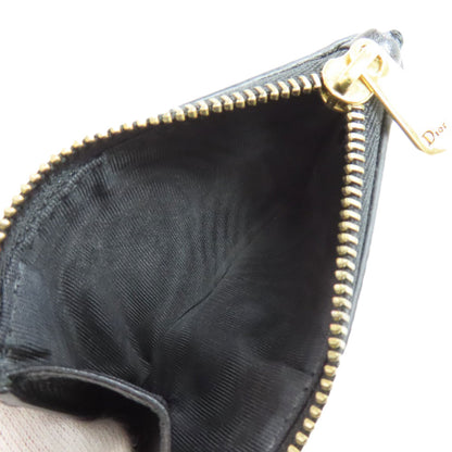 CHRISTIAN DIOR saddle lotus wallet Bifold Wallet with Coin Pocket Calf Ladies [Used]
