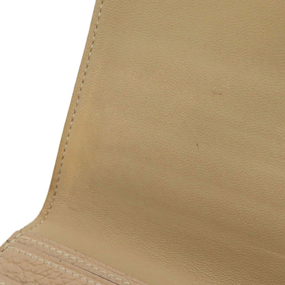 HERMES Dogon Long SilverHardware Long wallet (with coin pocket) Taurillon Clemence Ladies [Used]