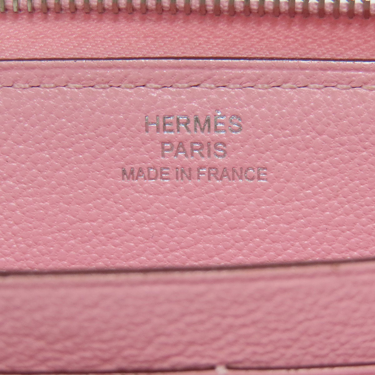 HERMES Azap Classic SilverHardware Long wallet (with coin pocket) Swift Ladies [Used]