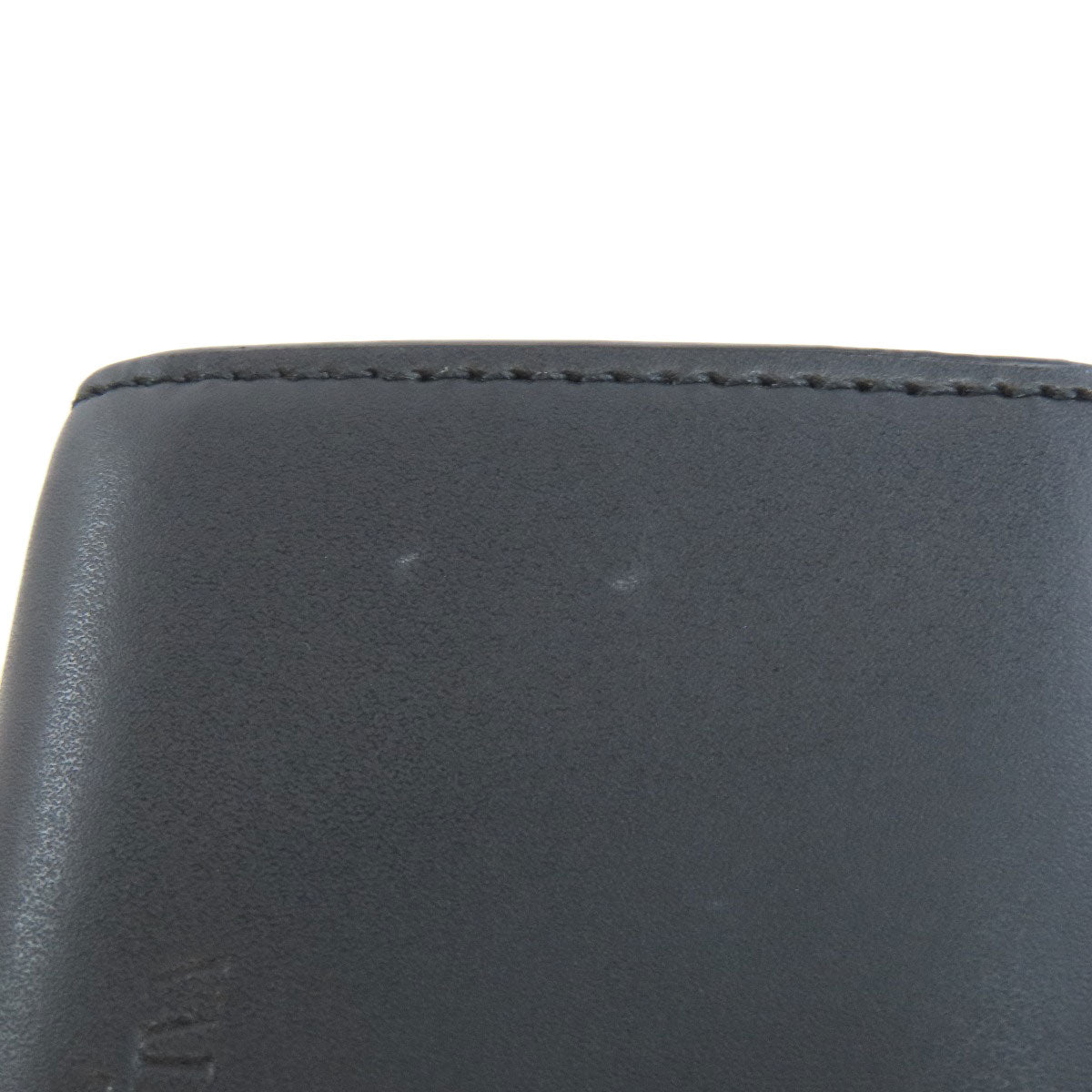 VALENTINO Logo tri-fold wallet Bifold Wallet with Coin Pocket Leather Ladies [Used]