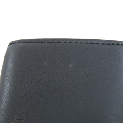 VALENTINO Logo tri-fold wallet Bifold Wallet with Coin Pocket Leather Ladies [Used]
