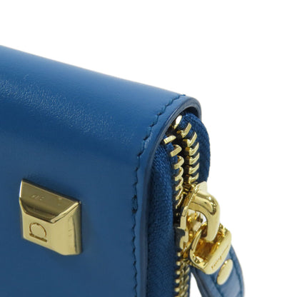 Salvatore Ferragamo Studs Long wallet (with coin pocket) Leather Ladies [Used]