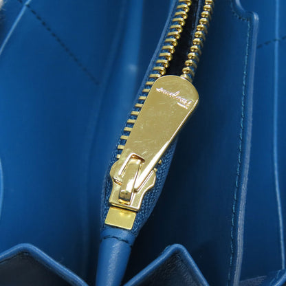 Salvatore Ferragamo Studs Long wallet (with coin pocket) Leather Ladies [Used]