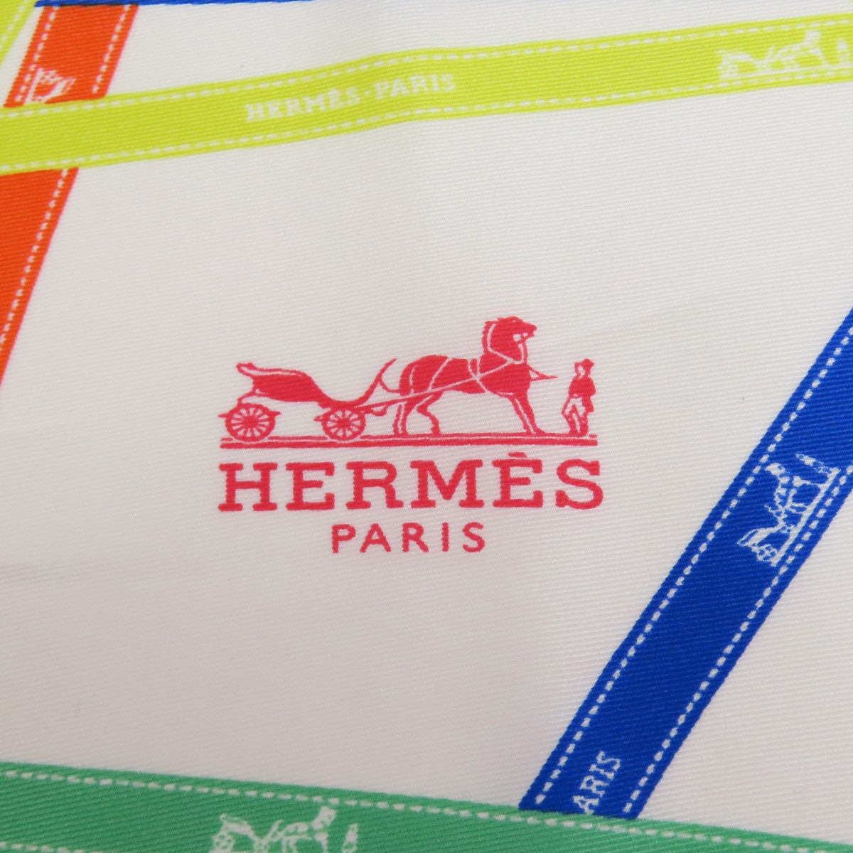 HERMES   Scarf Triangle Silk Ladies