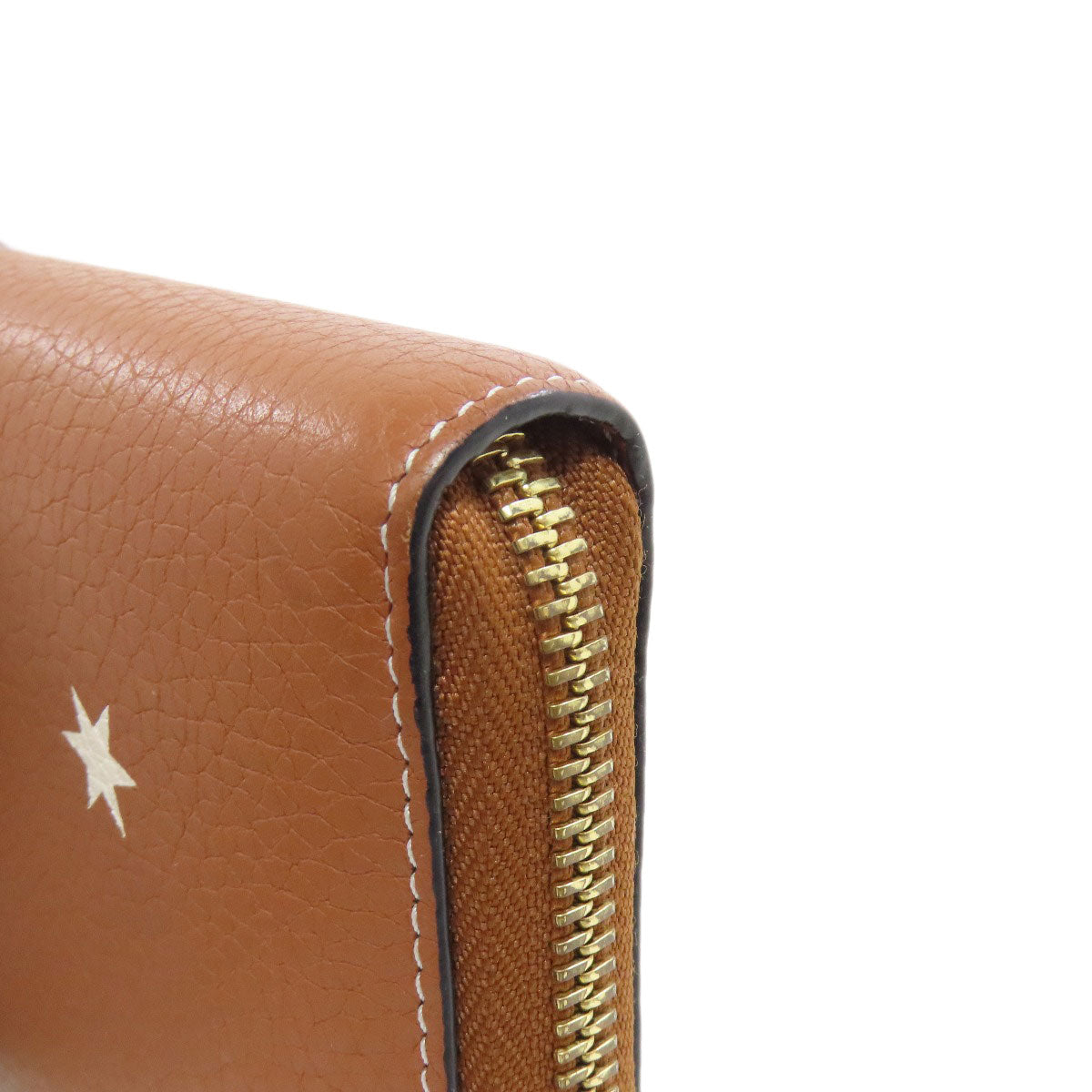 LOEWE Star motif Long wallet (with coin pocket) Calf Ladies [Used]