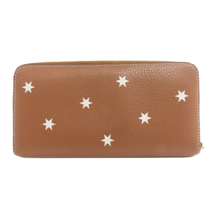 LOEWE Star motif Long wallet (with coin pocket) Calf Ladies [Used]