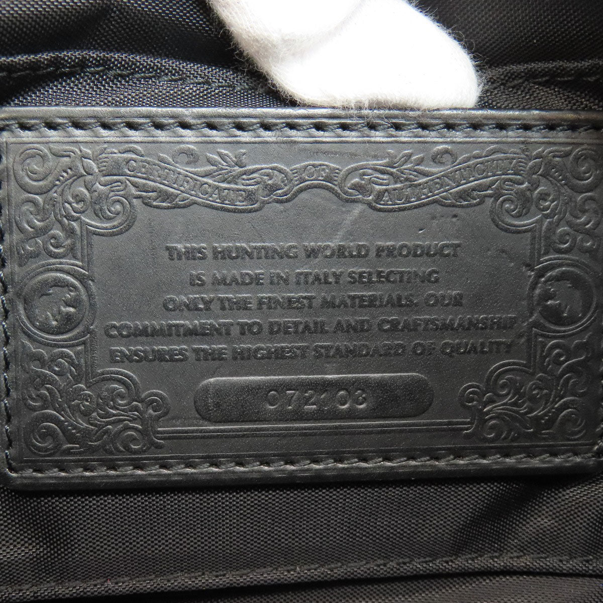 HUNTING WORLD   Shoulder Bag logo Nylon Ladies