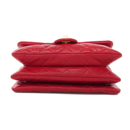 CHANEL ChainShoulder Matelasse GoldHardware Shoulder Bag Lambskin Ladies [Used]