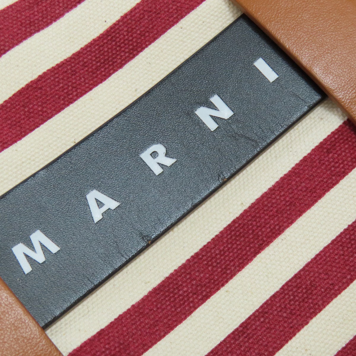 MARNI   Tote Bag border Canvas Ladies