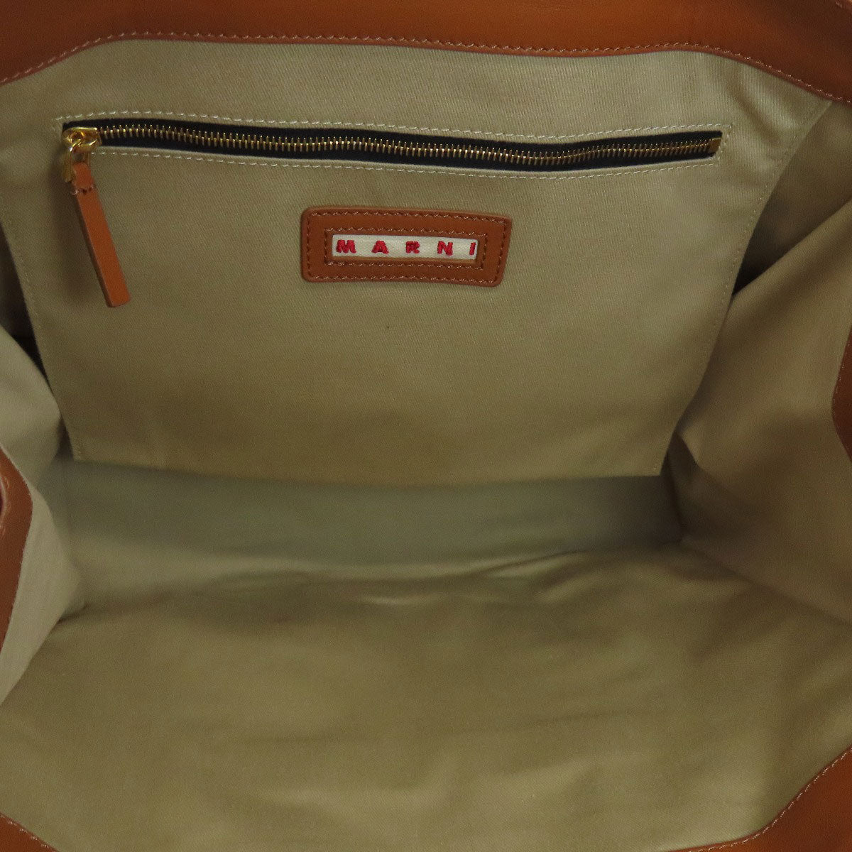 MARNI   Tote Bag border Canvas Ladies