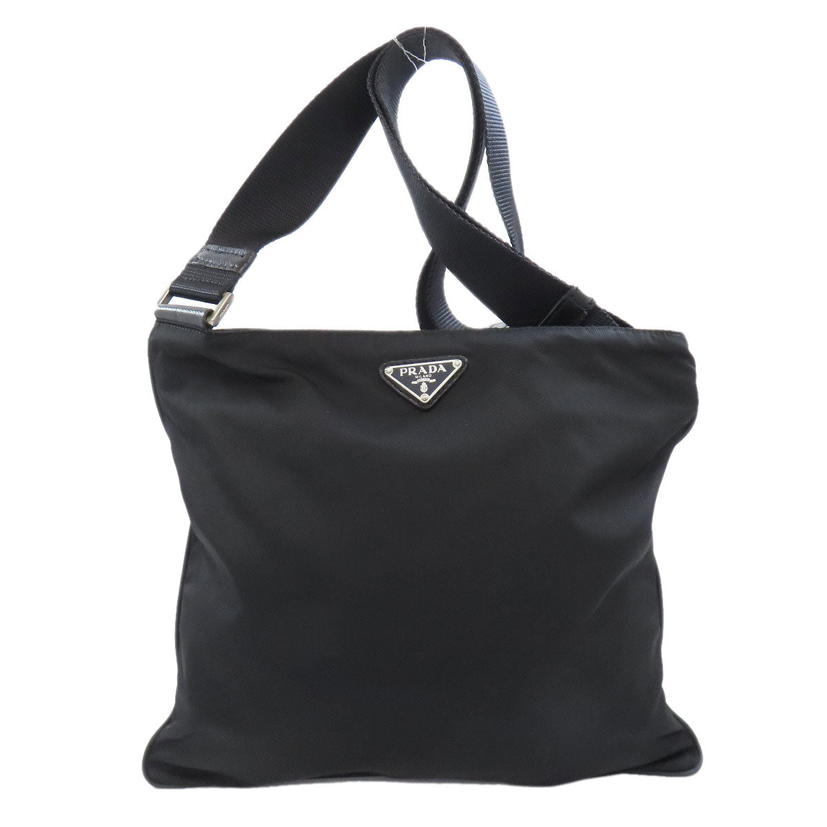 PRADA   Shoulder Bag Logo Hardware Nylon Ladies