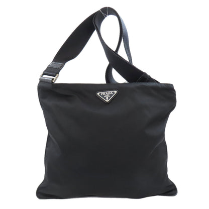 PRADA   Shoulder Bag Logo Hardware Nylon Ladies