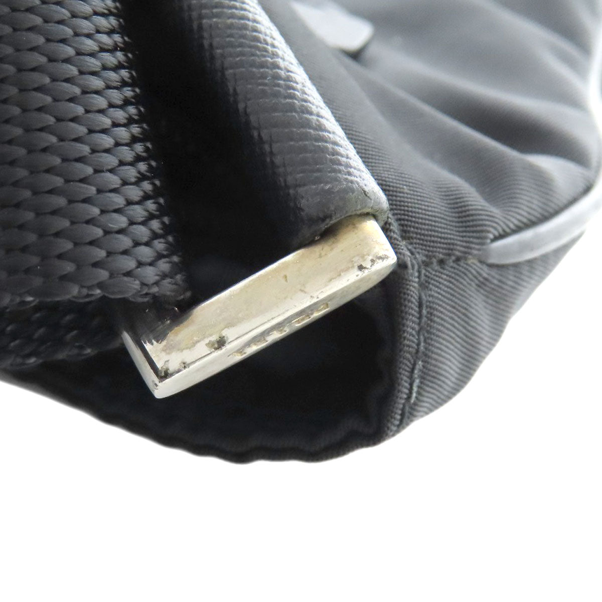 PRADA   Shoulder Bag Logo Hardware Nylon Ladies