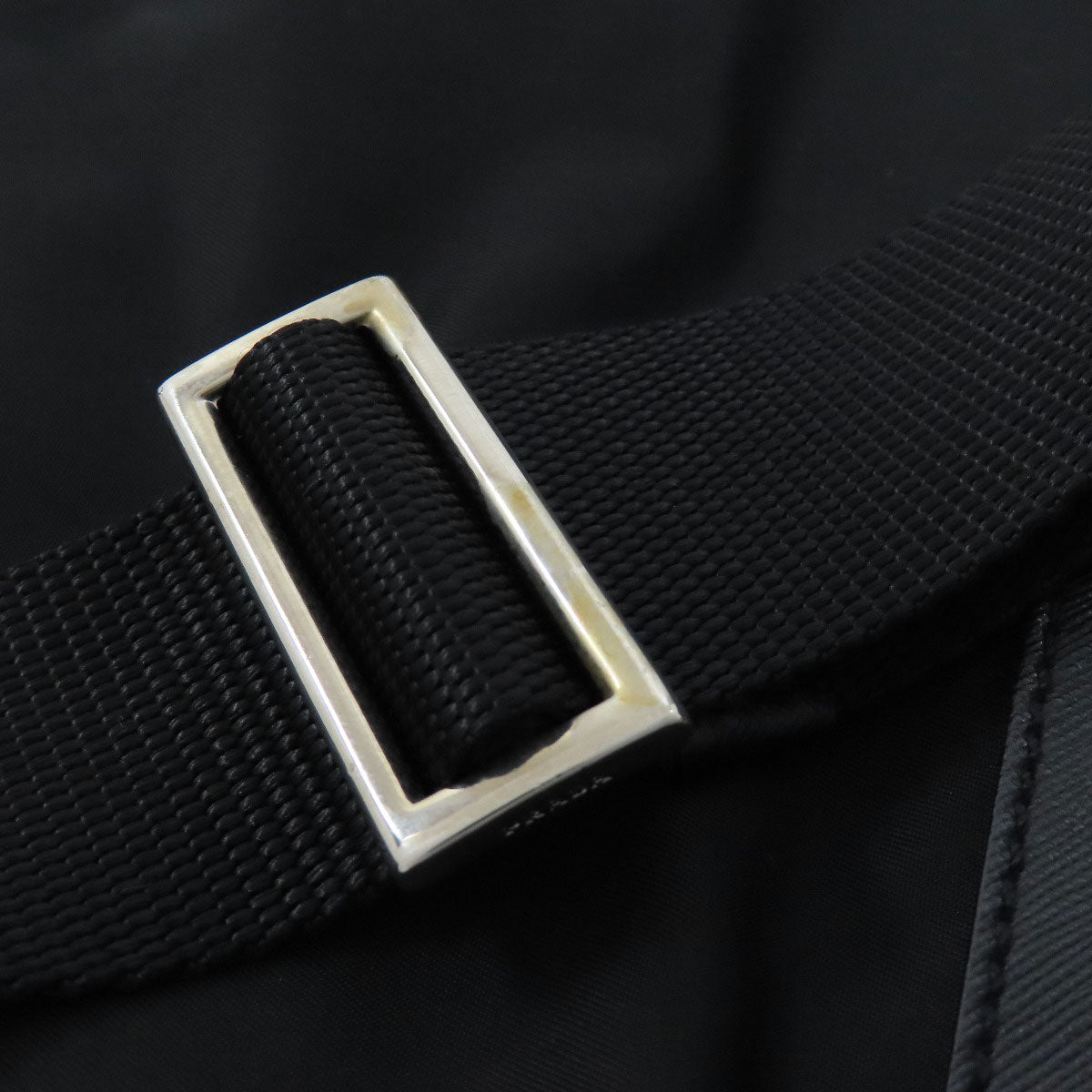 PRADA   Shoulder Bag Logo Hardware Nylon Ladies