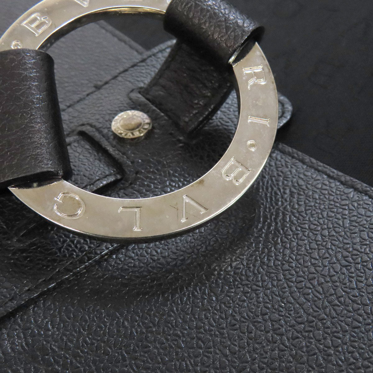 BVLGARI   Tote Bag Logo mania Canvas Ladies