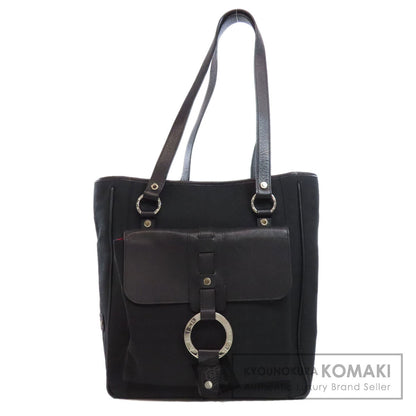 BVLGARI   Tote Bag Logo mania Canvas Ladies