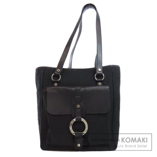 BVLGARI   Tote Bag Logo mania Canvas Ladies