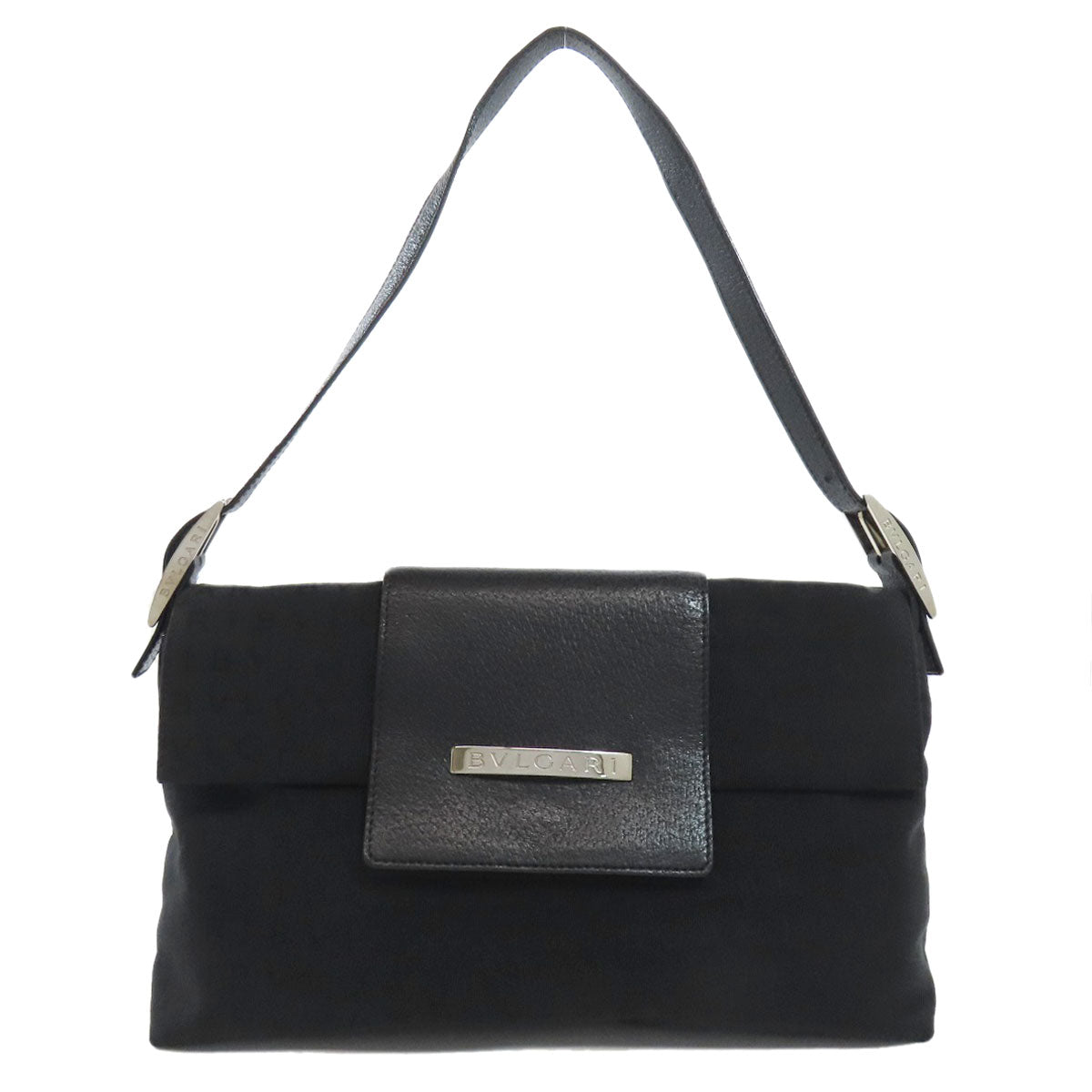 BVLGARI   Shoulder Bag Logo one belt Canvas Ladies