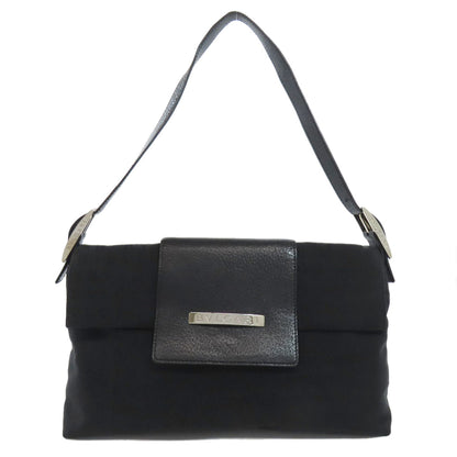 BVLGARI   Shoulder Bag Logo one belt Canvas Ladies