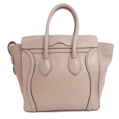 CELINE   Handbag Luggage micro Leather Ladies