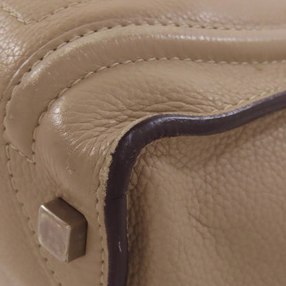 CELINE   Handbag Luggage micro Leather Ladies