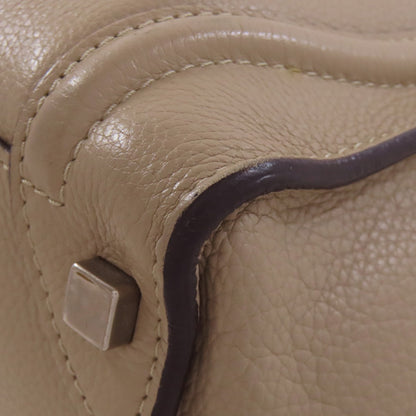 CELINE   Handbag Luggage micro Leather Ladies