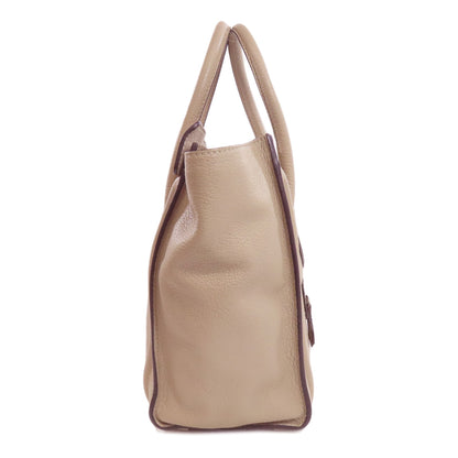 CELINE   Handbag Luggage micro Leather Ladies