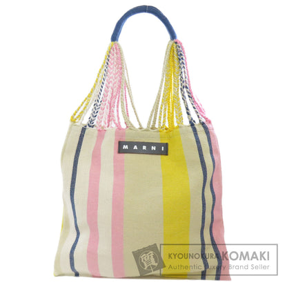 MARNI flower cafe hammock Handbag Canvas Ladies [Used]