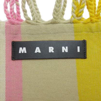 MARNI flower cafe hammock Handbag Canvas Ladies [Used]