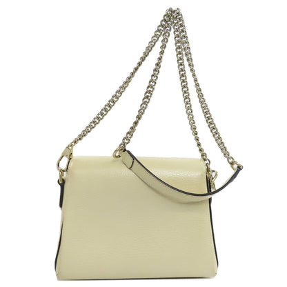 GUCCI  607720 Shoulder Bag Interlocking G outlet Calf Ladies