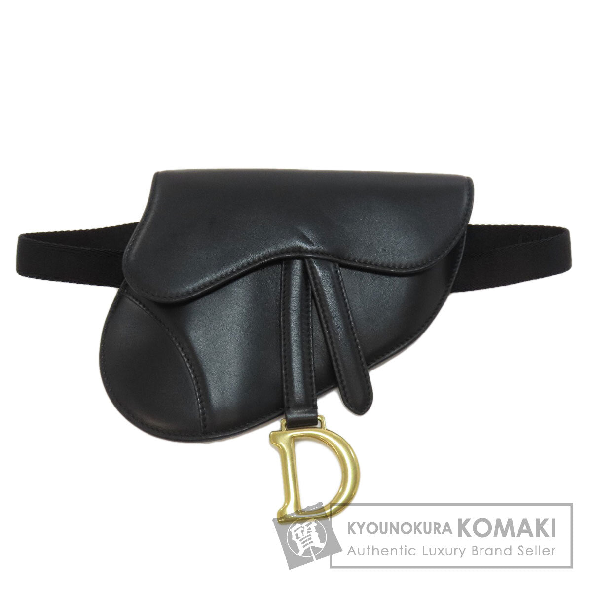 CHRISTIAN DIOR   Hip bag, waist bag saddle Calf Ladies