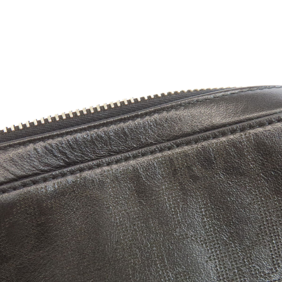 CHRISTIAN DIOR Trotter pattern Shoulder Bag Leather Ladies [Used]