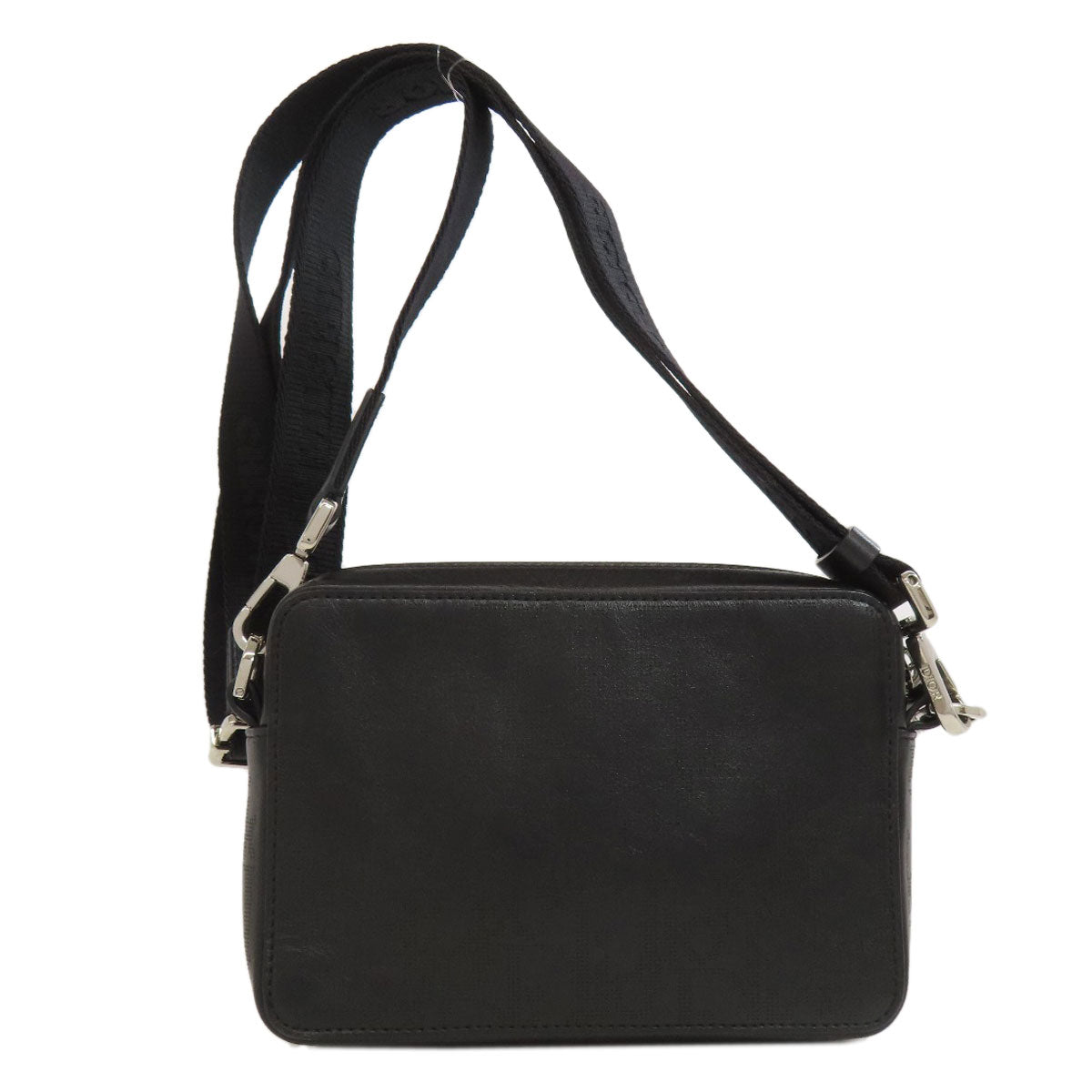 CHRISTIAN DIOR Trotter pattern Shoulder Bag Leather Ladies [Used]