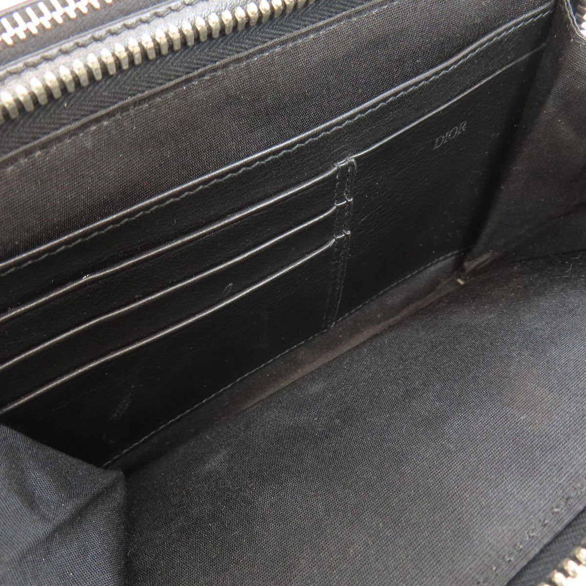 CHRISTIAN DIOR Trotter pattern Shoulder Bag Leather Ladies [Used]