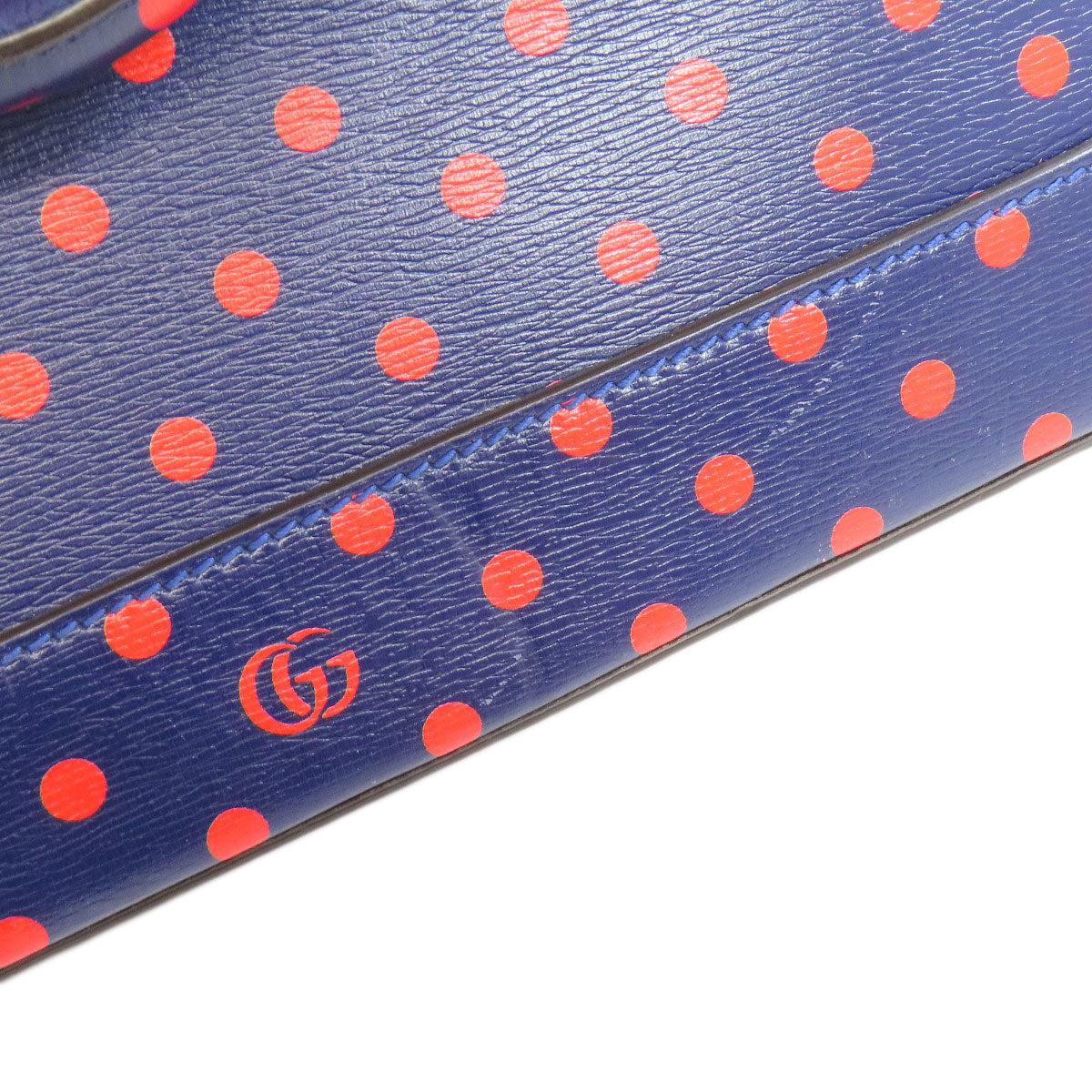 GUCCI 620850 Horsebit dot pattern 2WAY Handbag Leather Ladies [Used]