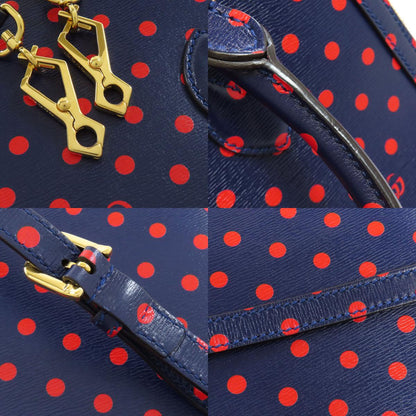 GUCCI 620850 Horsebit dot pattern 2WAY Handbag Leather Ladies [Used]