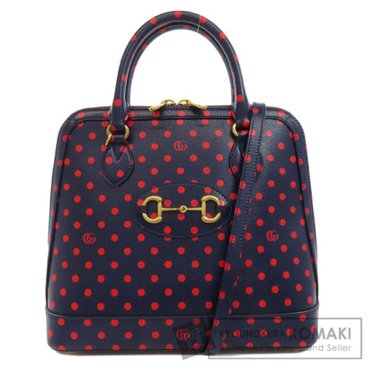 GUCCI 620850 Horsebit dot pattern 2WAY Handbag Leather Ladies [Used]