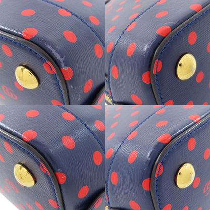 GUCCI 620850 Horsebit dot pattern 2WAY Handbag Leather Ladies [Used]