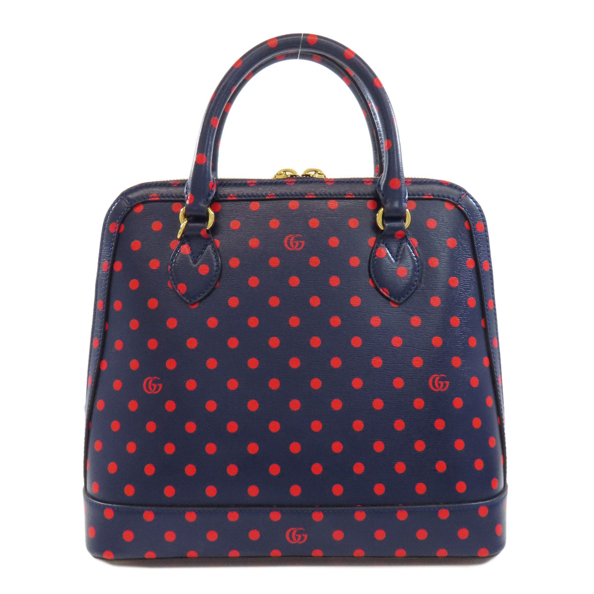 GUCCI 620850 Horsebit dot pattern 2WAY Handbag Leather Ladies [Used]