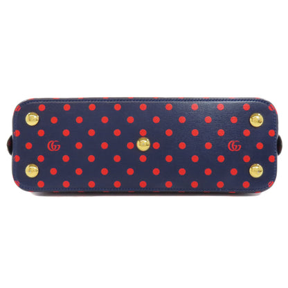 GUCCI 620850 Horsebit dot pattern 2WAY Handbag Leather Ladies [Used]