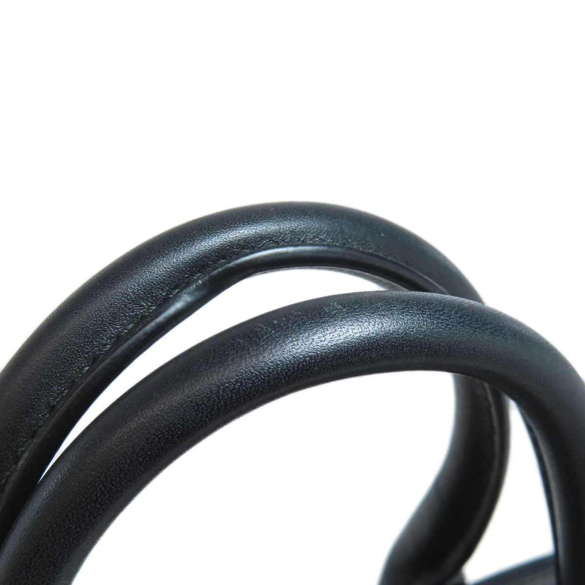 Salvatore Ferragamo Gancini motif Handbag Canvas LeatherLadies [Used]