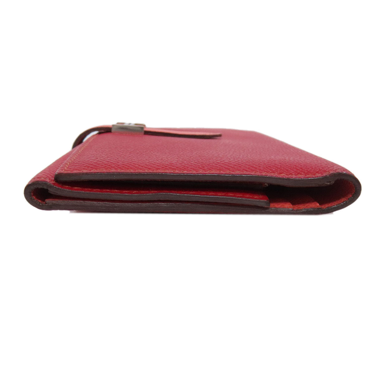 HERMES Bearn 2PLIS SilverHardware Long wallet (with coin pocket) Epsom Ladies [Used]