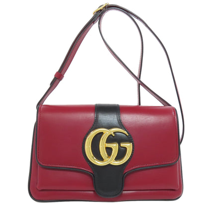 GUCCI 550129 Ally GG Marmont Shoulder Bag Calf Ladies [Used]