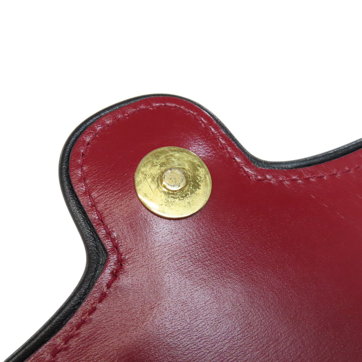 GUCCI 550129 Ally GG Marmont Shoulder Bag Calf Ladies [Used]