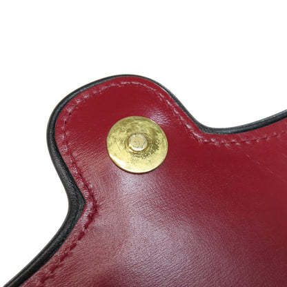 GUCCI 550129 Ally GG Marmont Shoulder Bag Calf Ladies [Used]