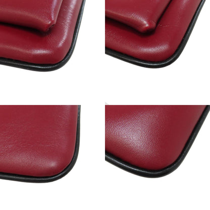 GUCCI 550129 Ally GG Marmont Shoulder Bag Calf Ladies [Used]