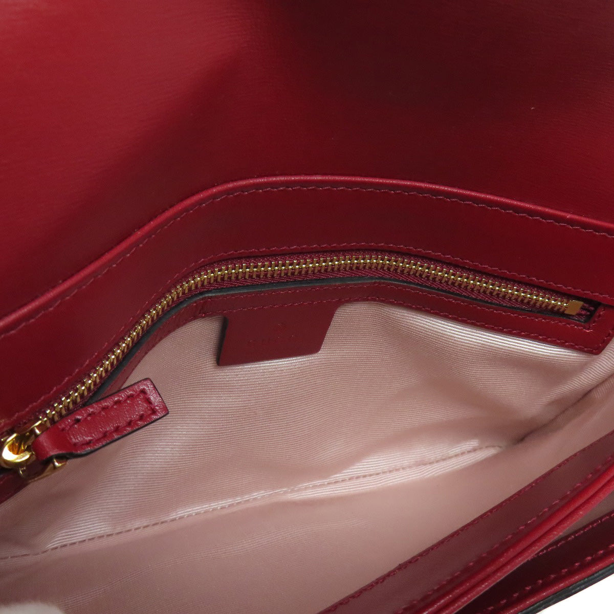 GUCCI 550129 Ally GG Marmont Shoulder Bag Calf Ladies [Used]