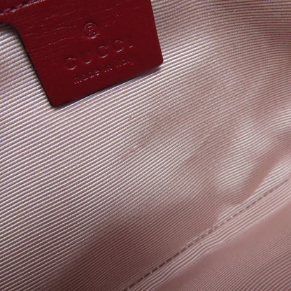 GUCCI 550129 Ally GG Marmont Shoulder Bag Calf Ladies [Used]