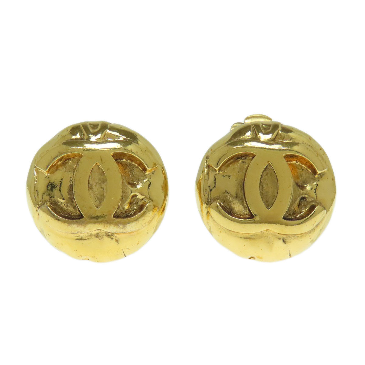 CHANEL   Earring COCO Mark Metal Ladies