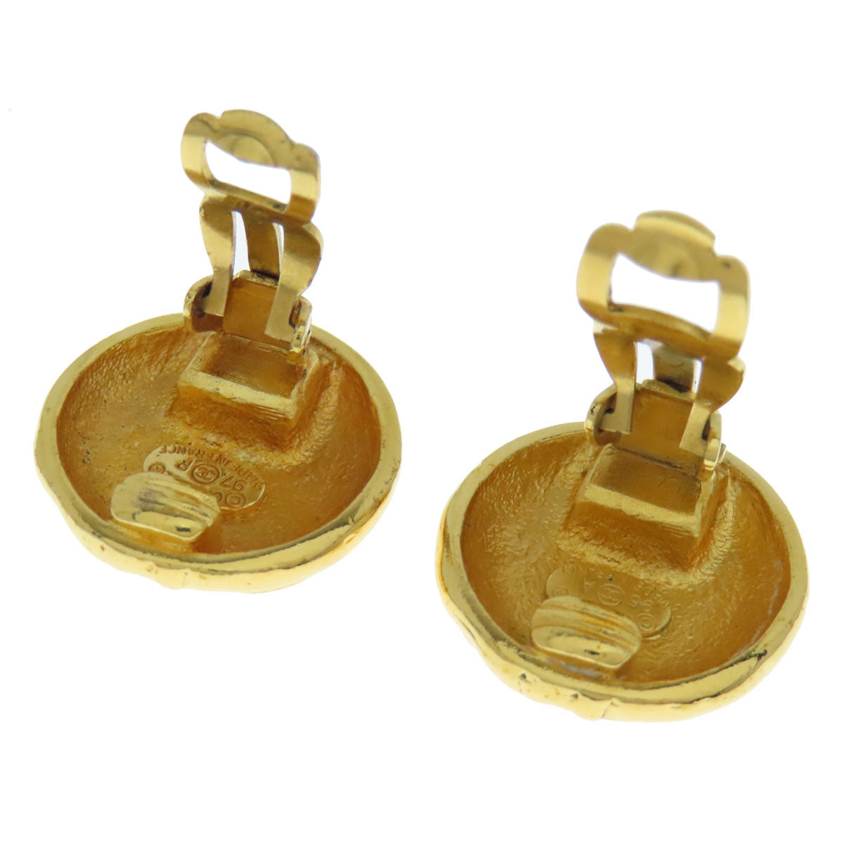 CHANEL   Earring COCO Mark Metal Ladies